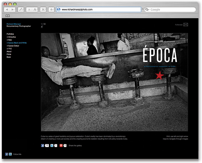 Project WEBSITE  by Richard Marazzi