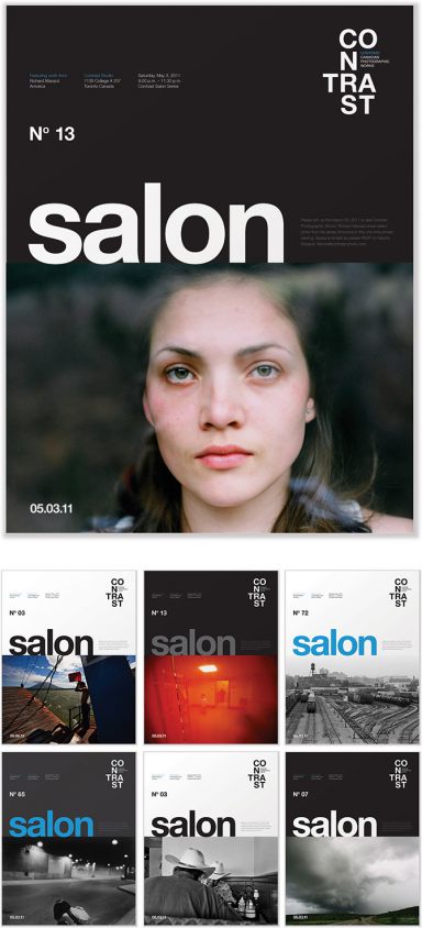 Project SALON POSTERS by Richard Marazzi